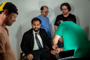 Wrapping the film shoot