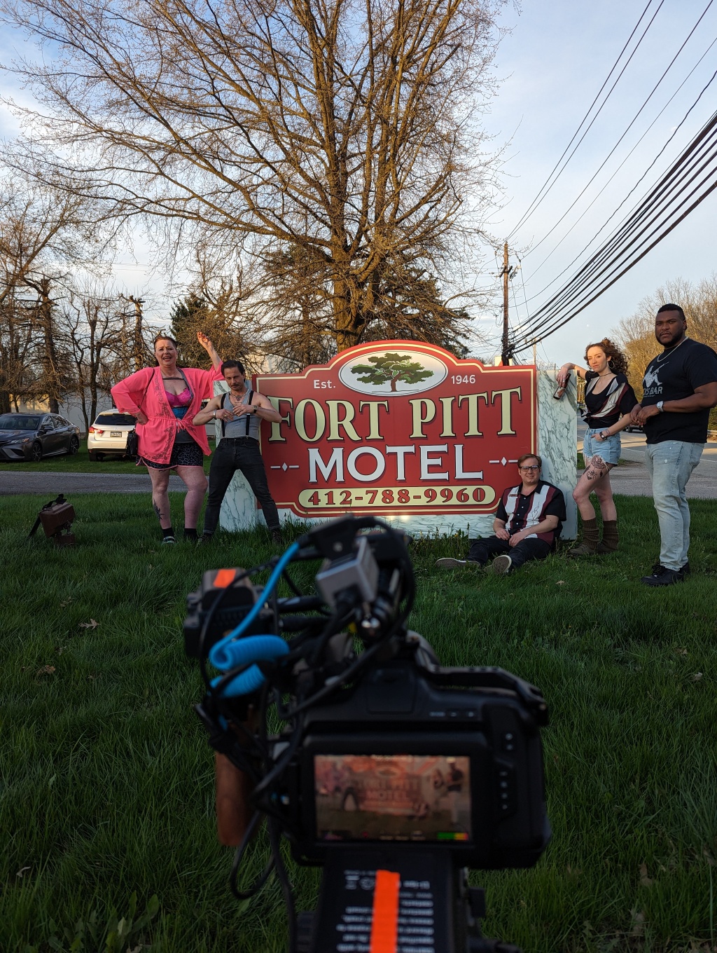 That’s a Wrap for Fort Pitt Motel (Behind-The-Scenes April 13th and April 14th)